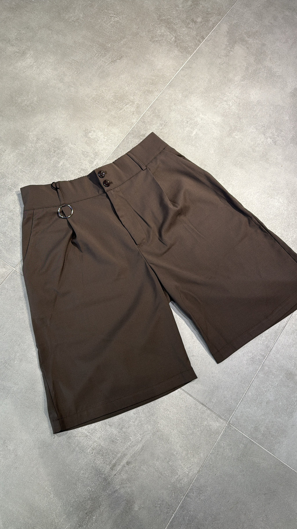 BERMUDA PANTALONE (CIOCCOLATO)
