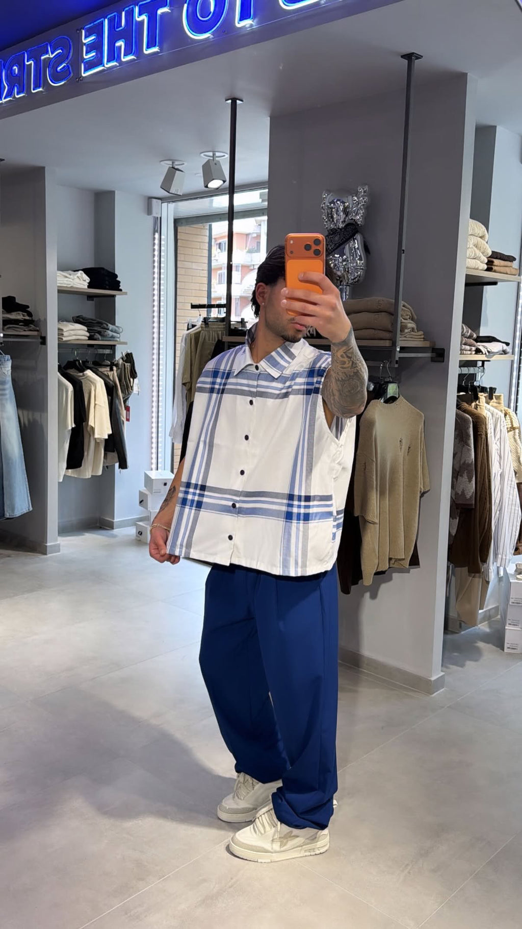 CAMICIA SMANICATA PREMIUM