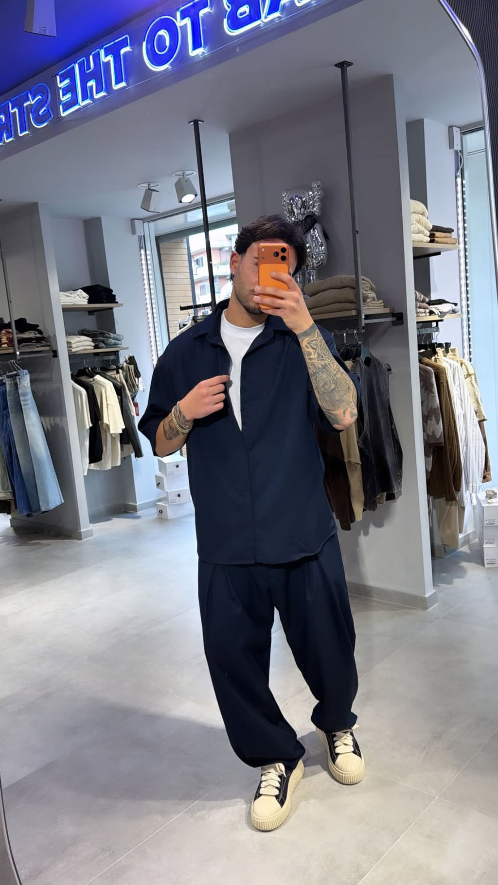 COORDINATO CASUAL (BLU)