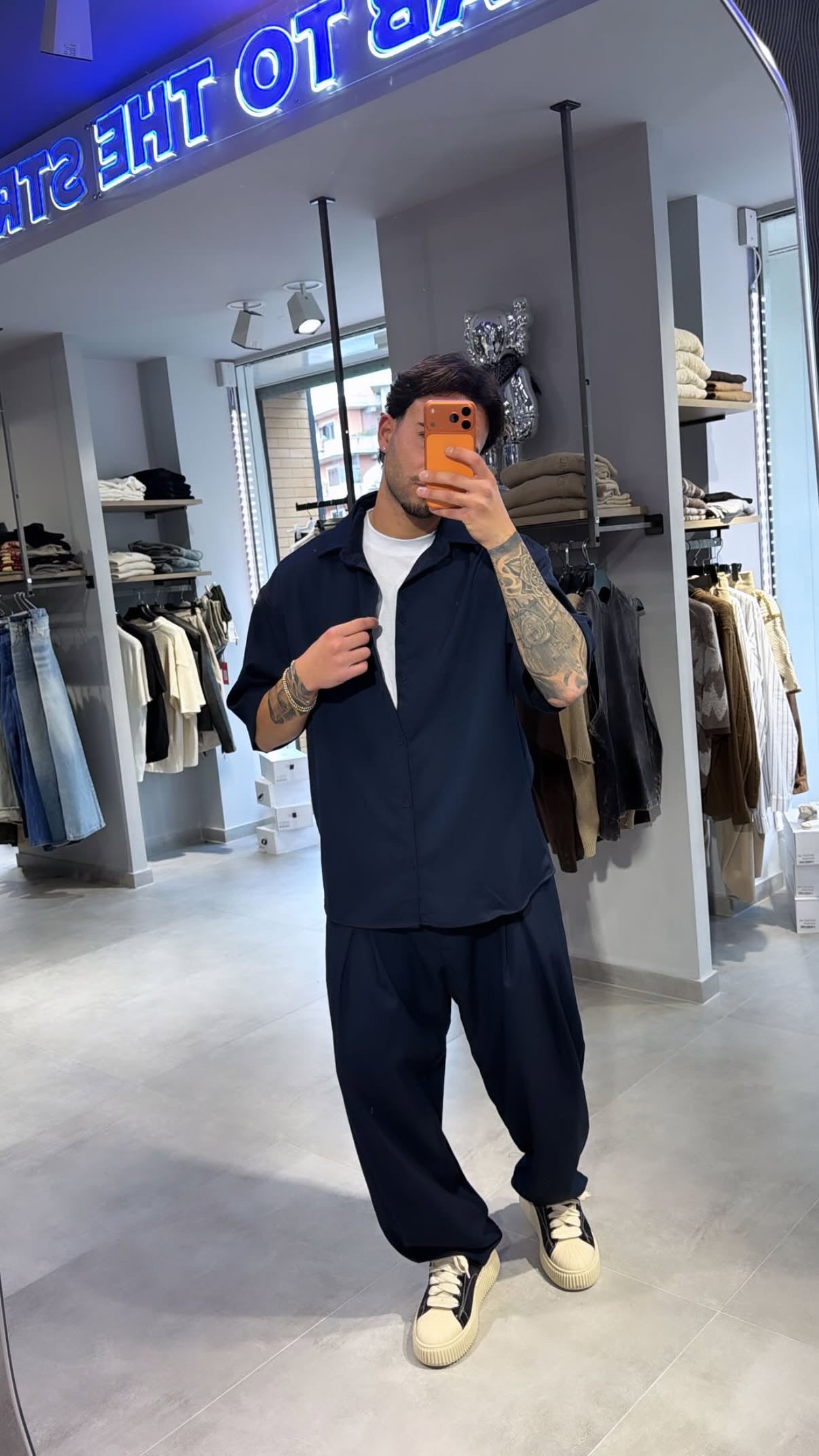 COORDINATO CASUAL (BLU)