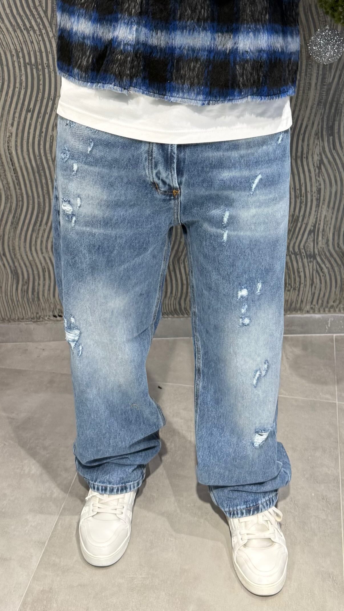 Jeans baggy lavaggio classico
