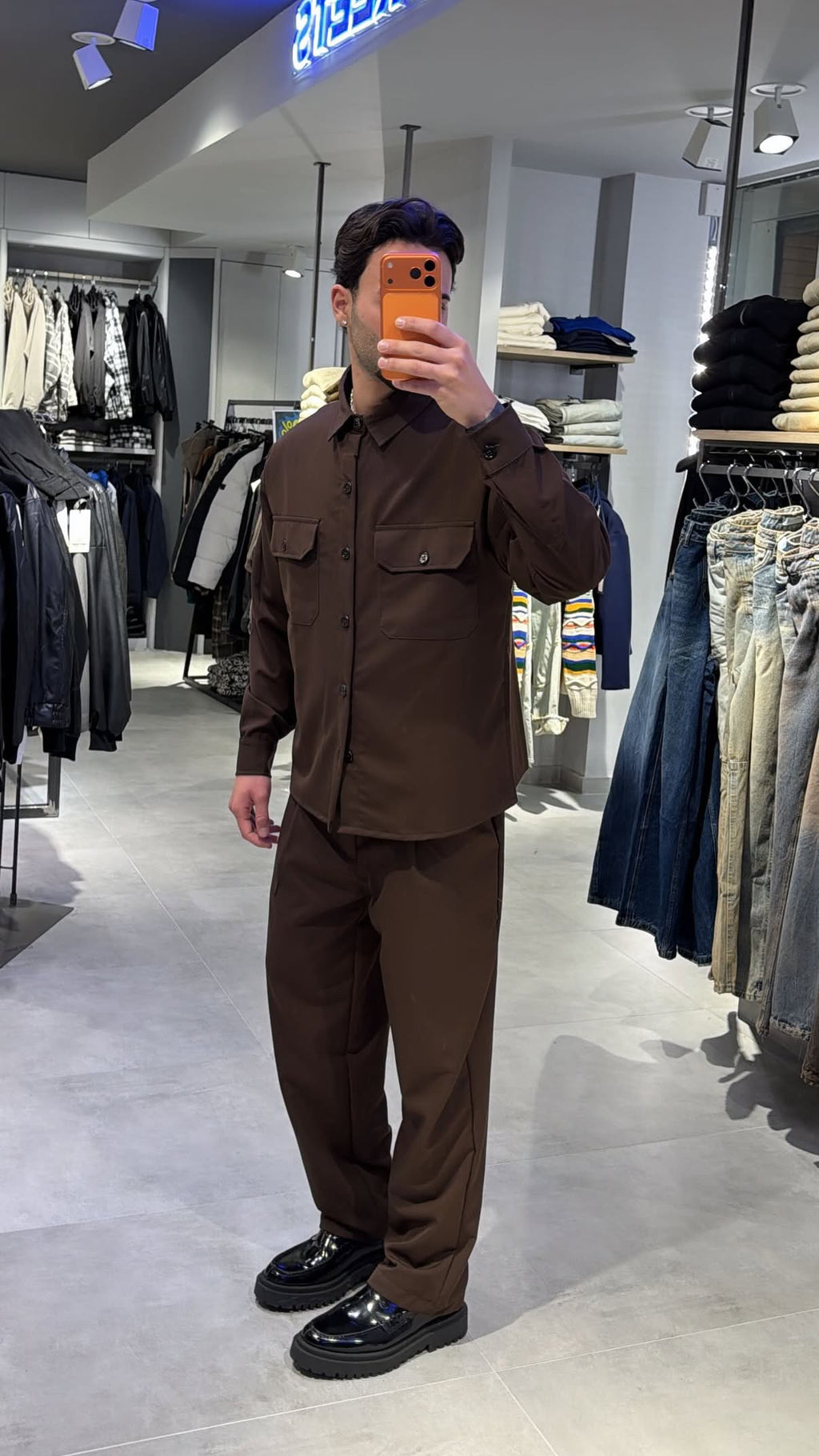 COORDINATO ELEGANTE “CIOCCOLATO”
