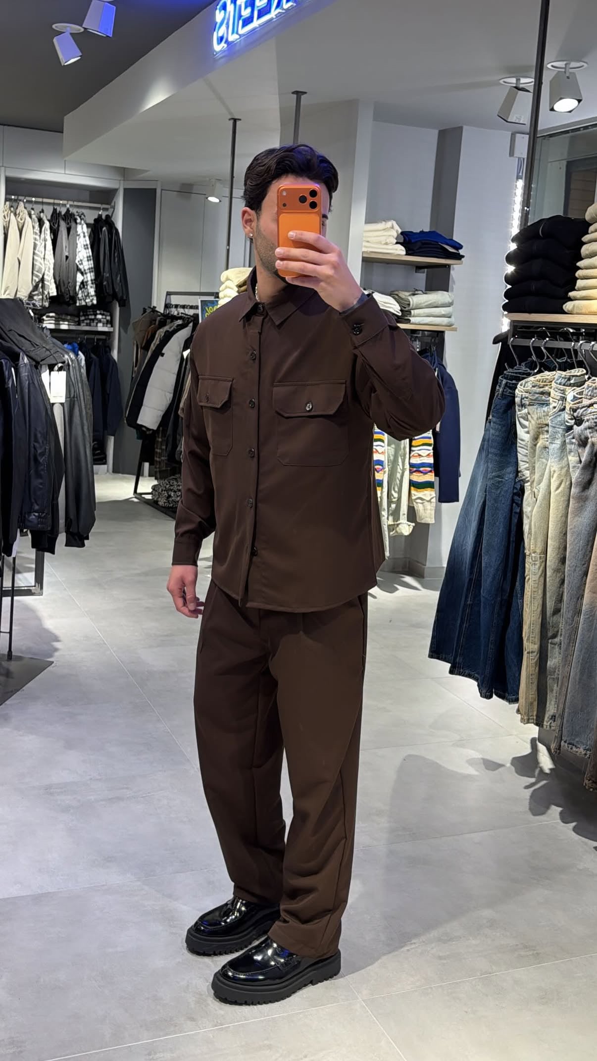COORDINATO ELEGANTE “CIOCCOLATO”