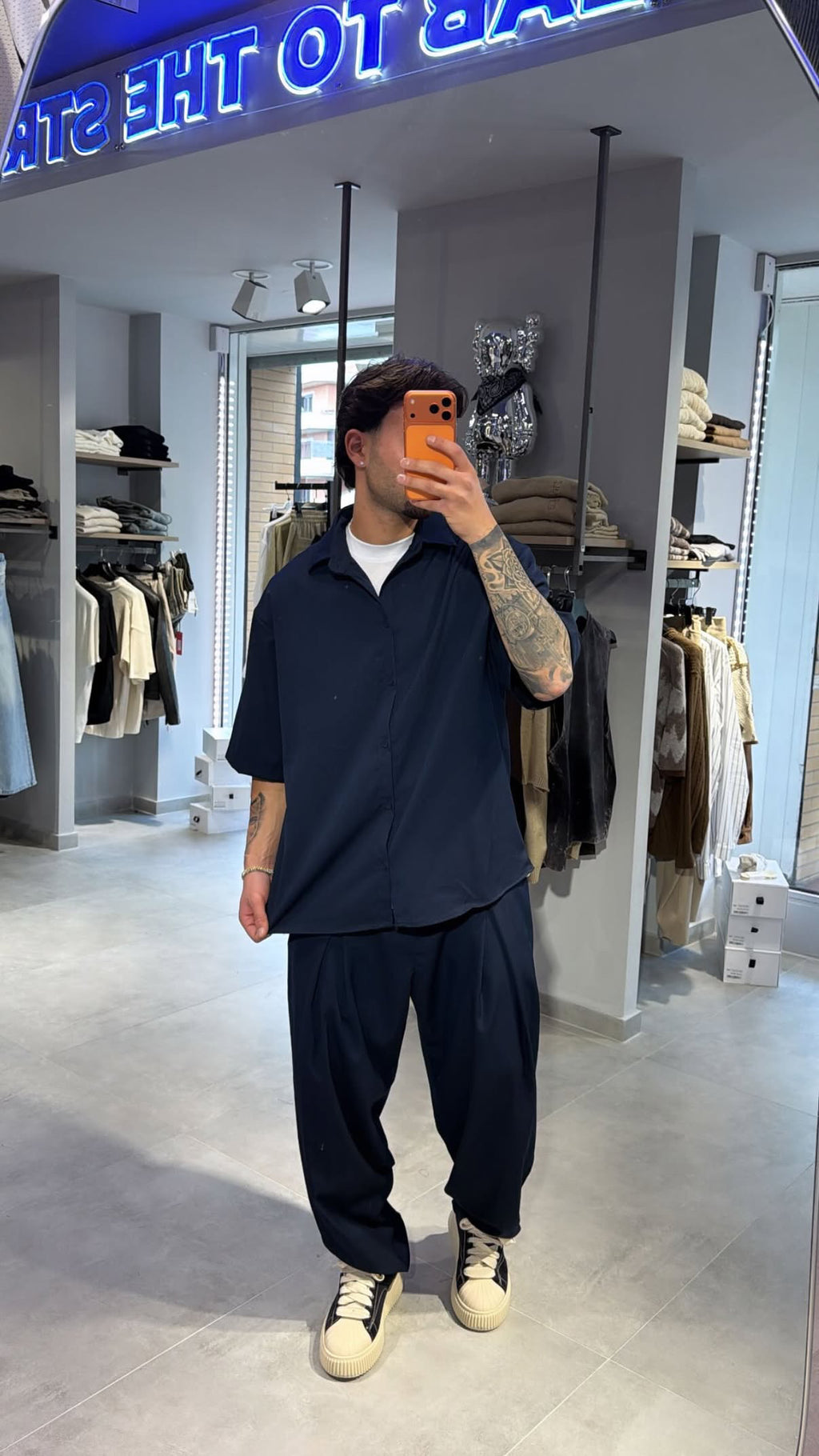 COORDINATO CASUAL (BLU)