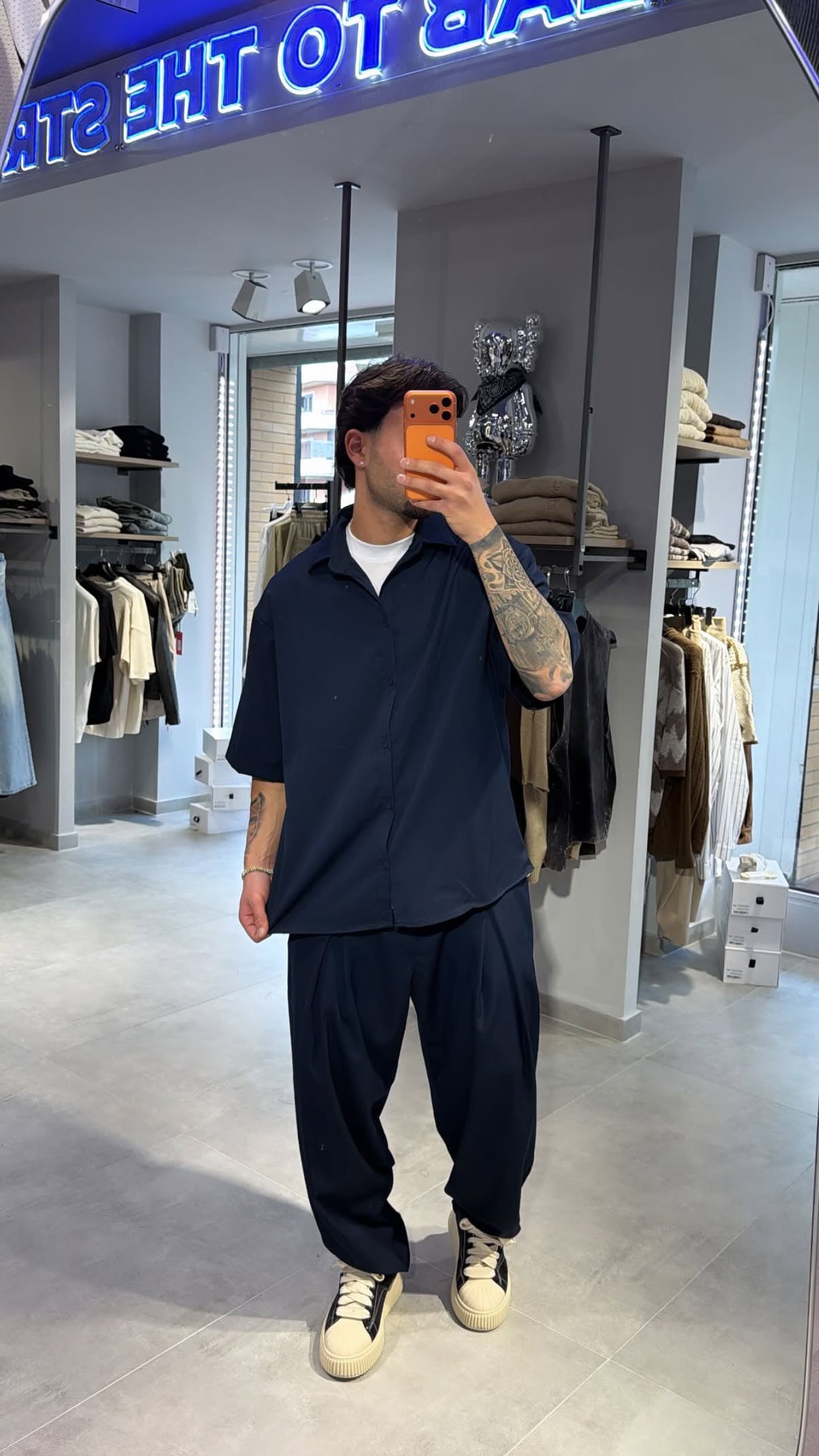 COORDINATO CASUAL (BLU)