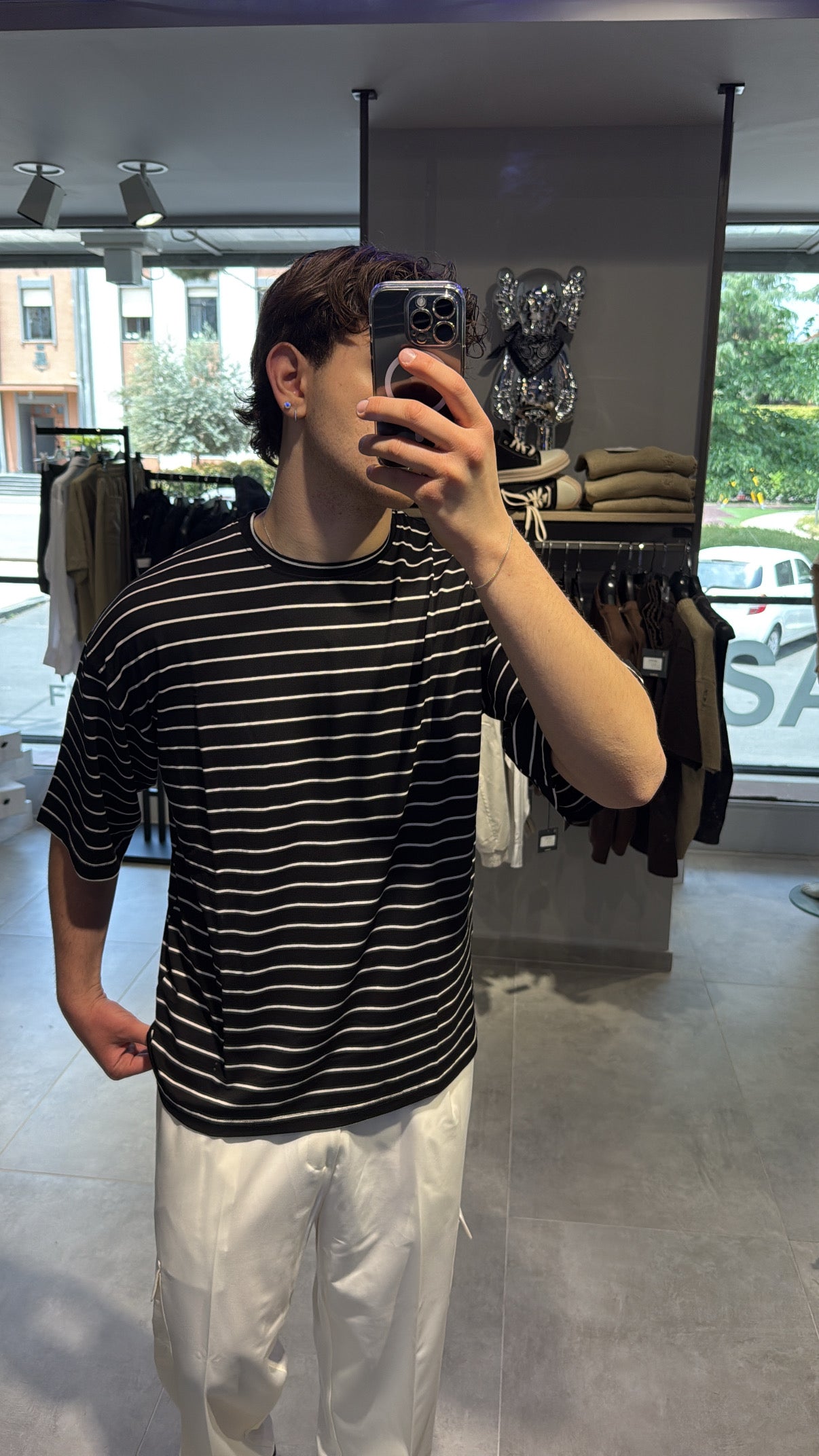 T-SHIRT RIGATA