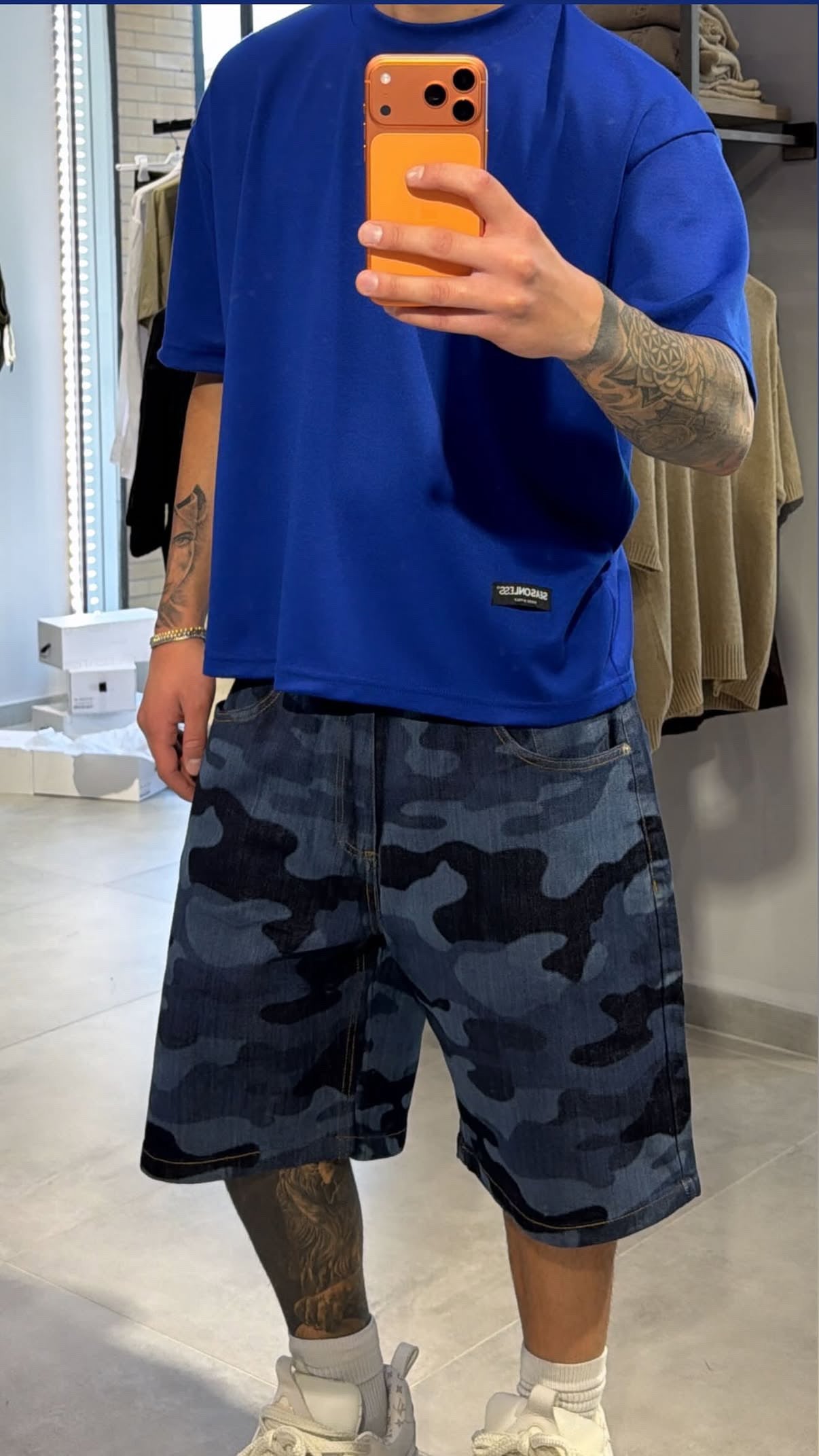BERMUDA CAMO (BLU)
