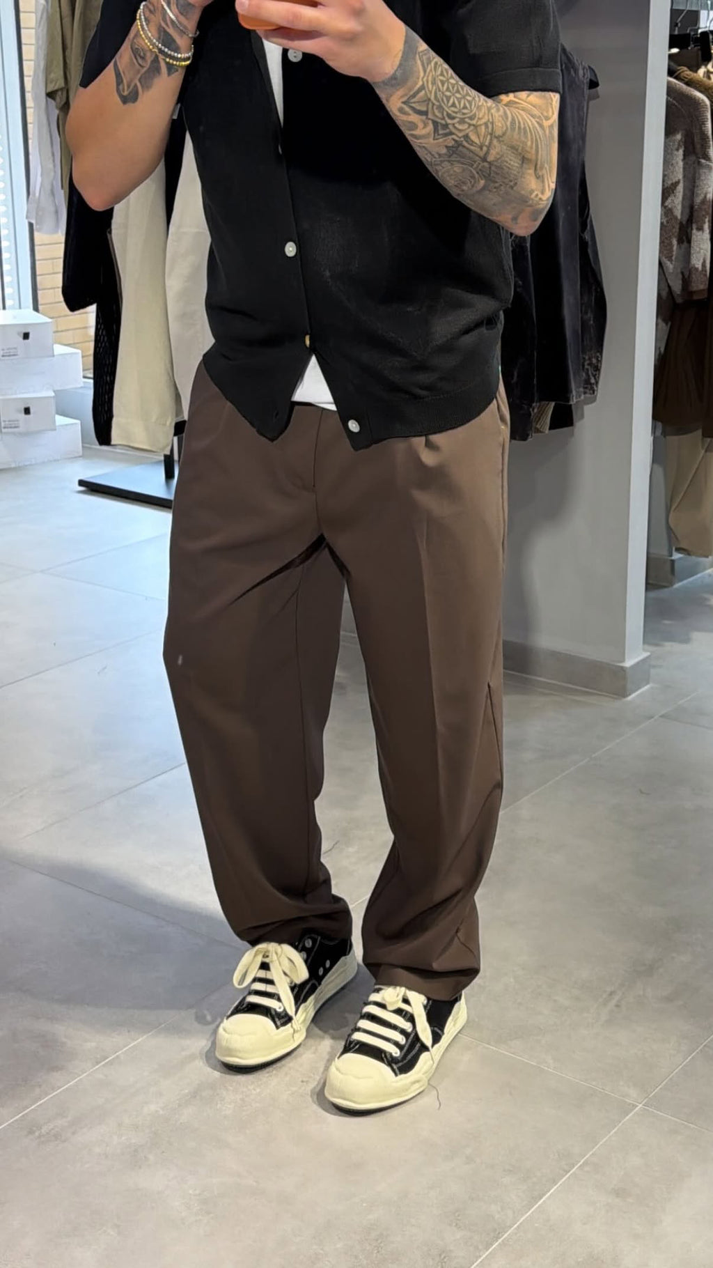 PANTALONE ELEGANTE (MARRONE)