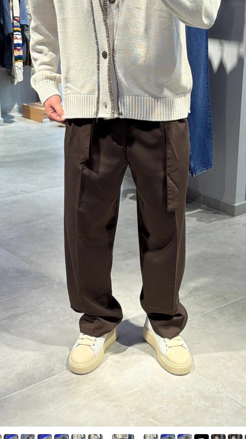 PANT CON CINTA “CIOCCOLATO”