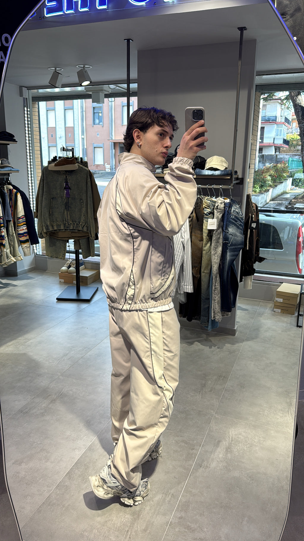 COORDINATO TUTA “BLACK&BEIGE”