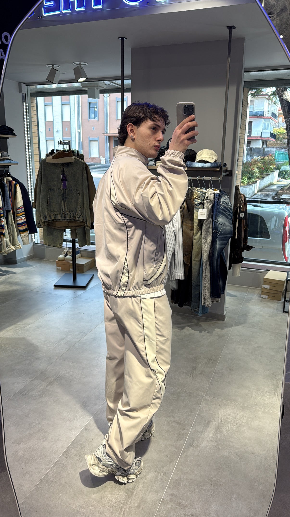 COORDINATO TUTA “BLACK&BEIGE”