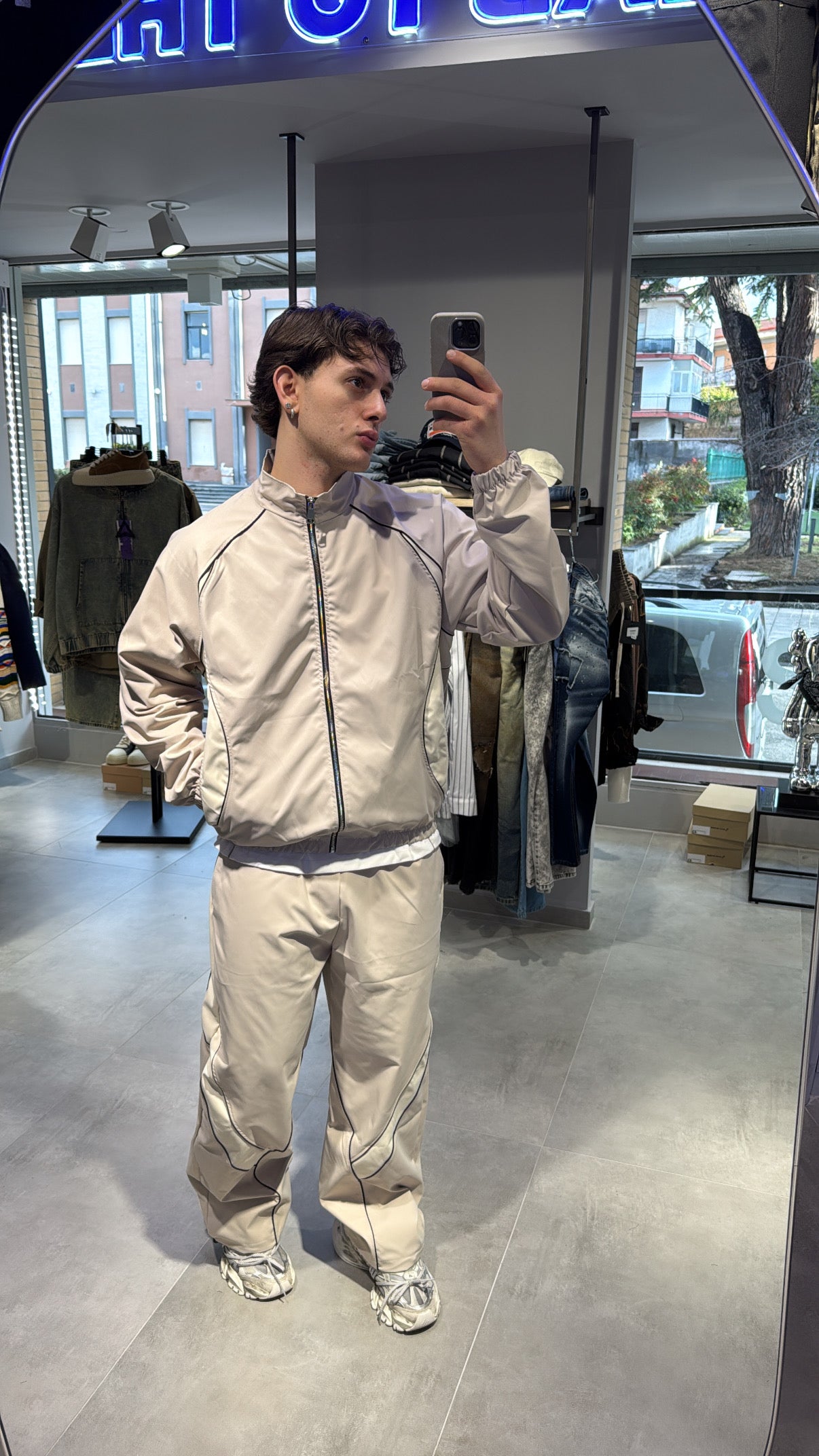 COORDINATO TUTA “BLACK&BEIGE”