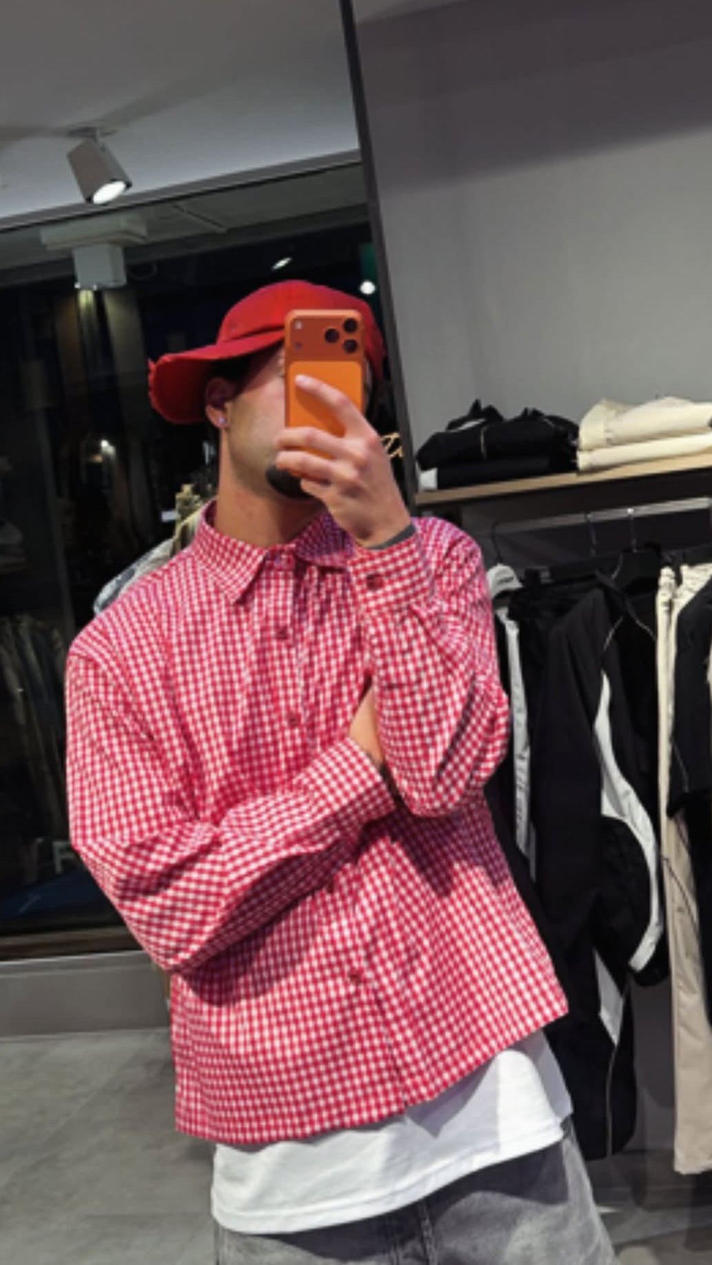 CAMICIA QUADRI “ROSSA”