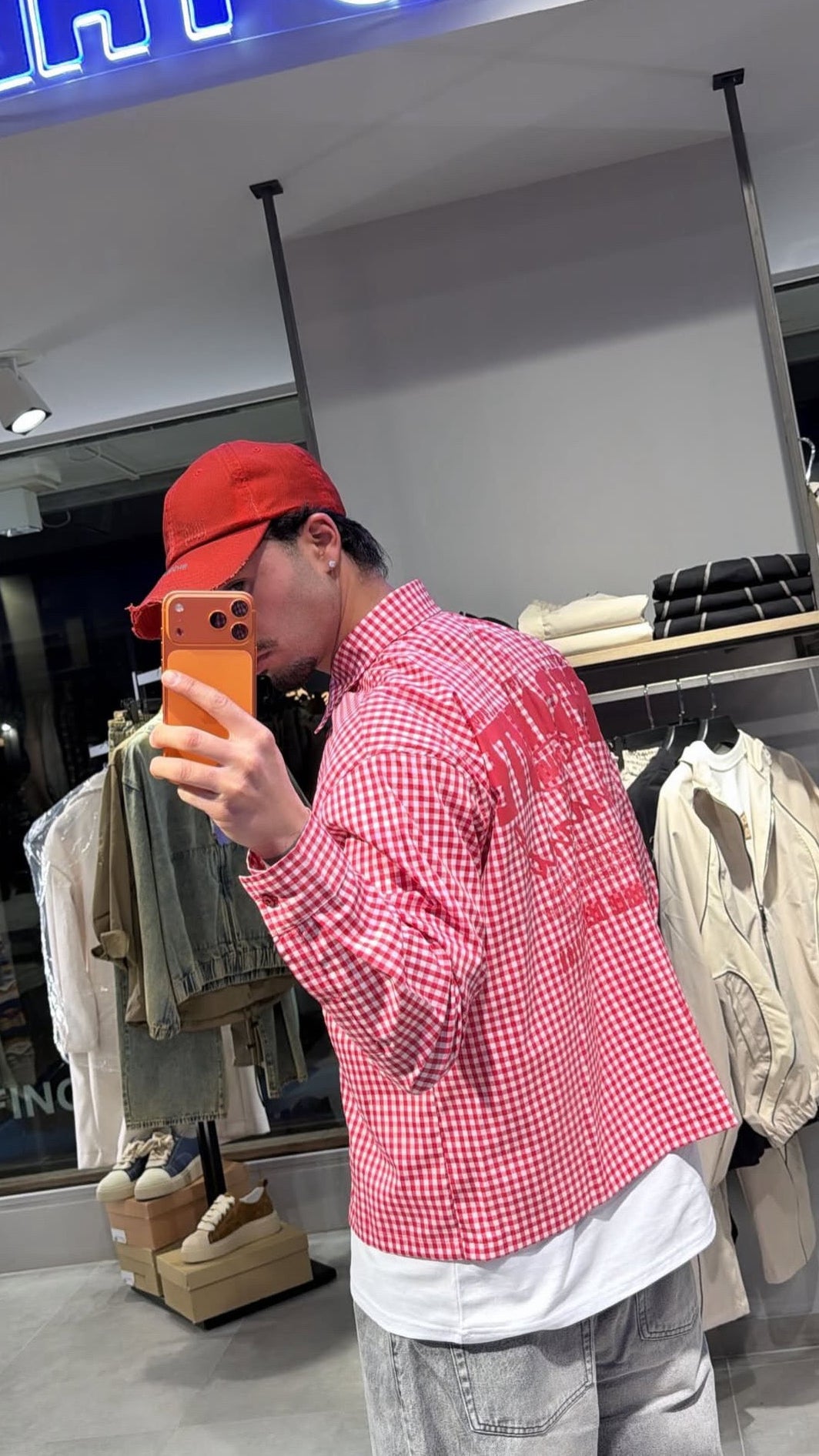 CAMICIA QUADRI “ROSSA”