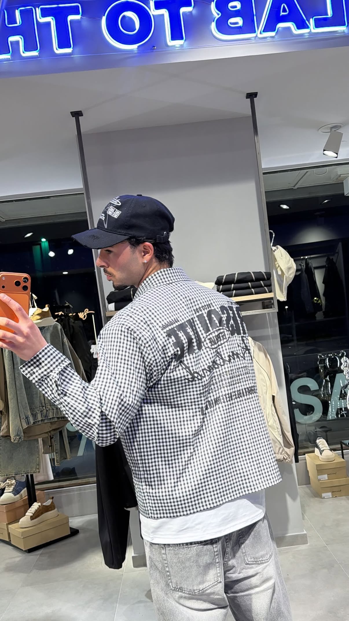 CAMICIA QUADRI “NERA”