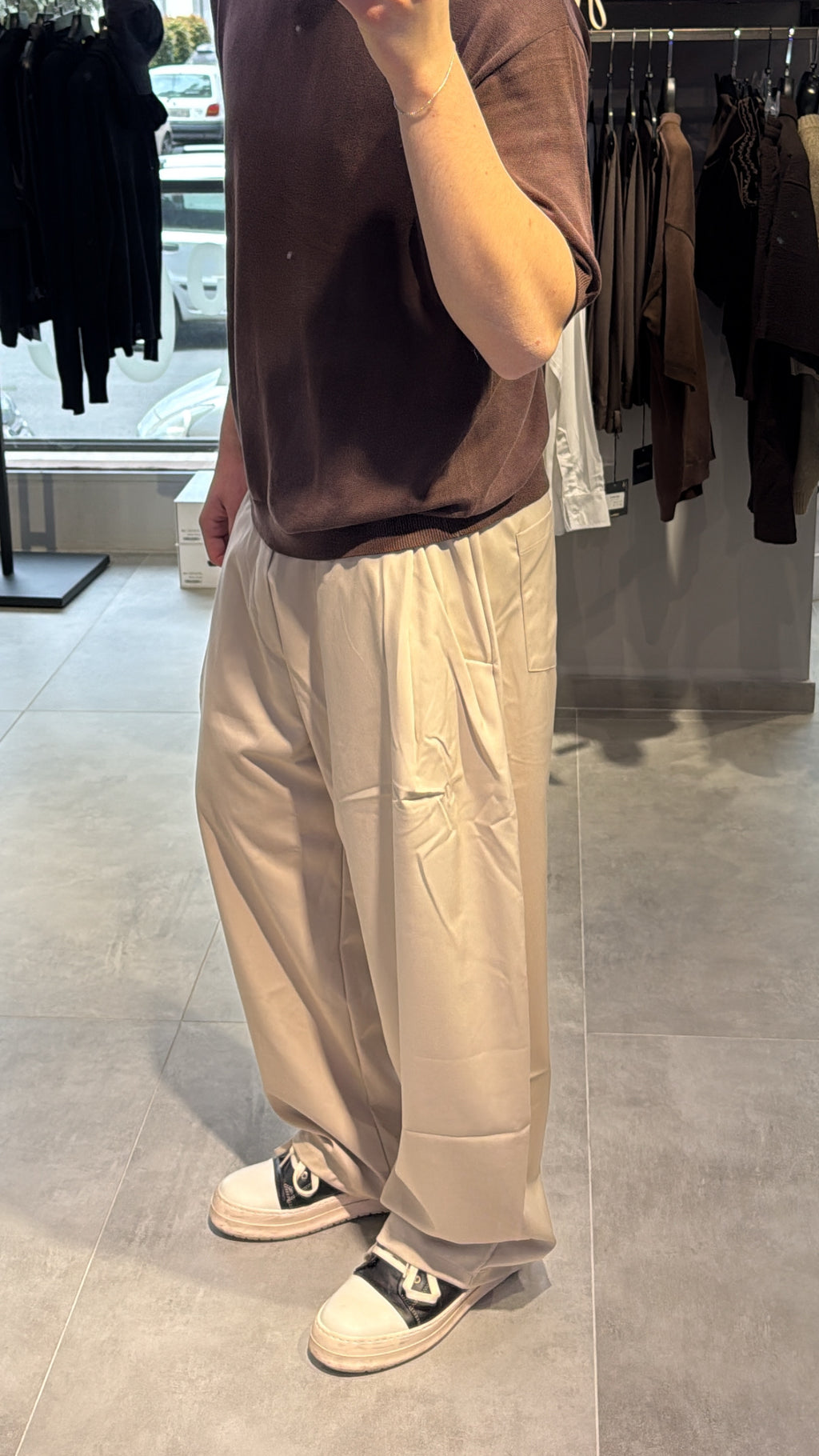 PANT SUPER BAGGY (BEIGE)