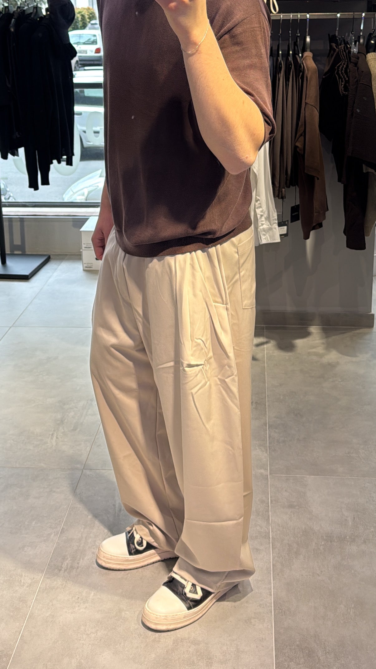 PANT SUPER BAGGY (BEIGE)
