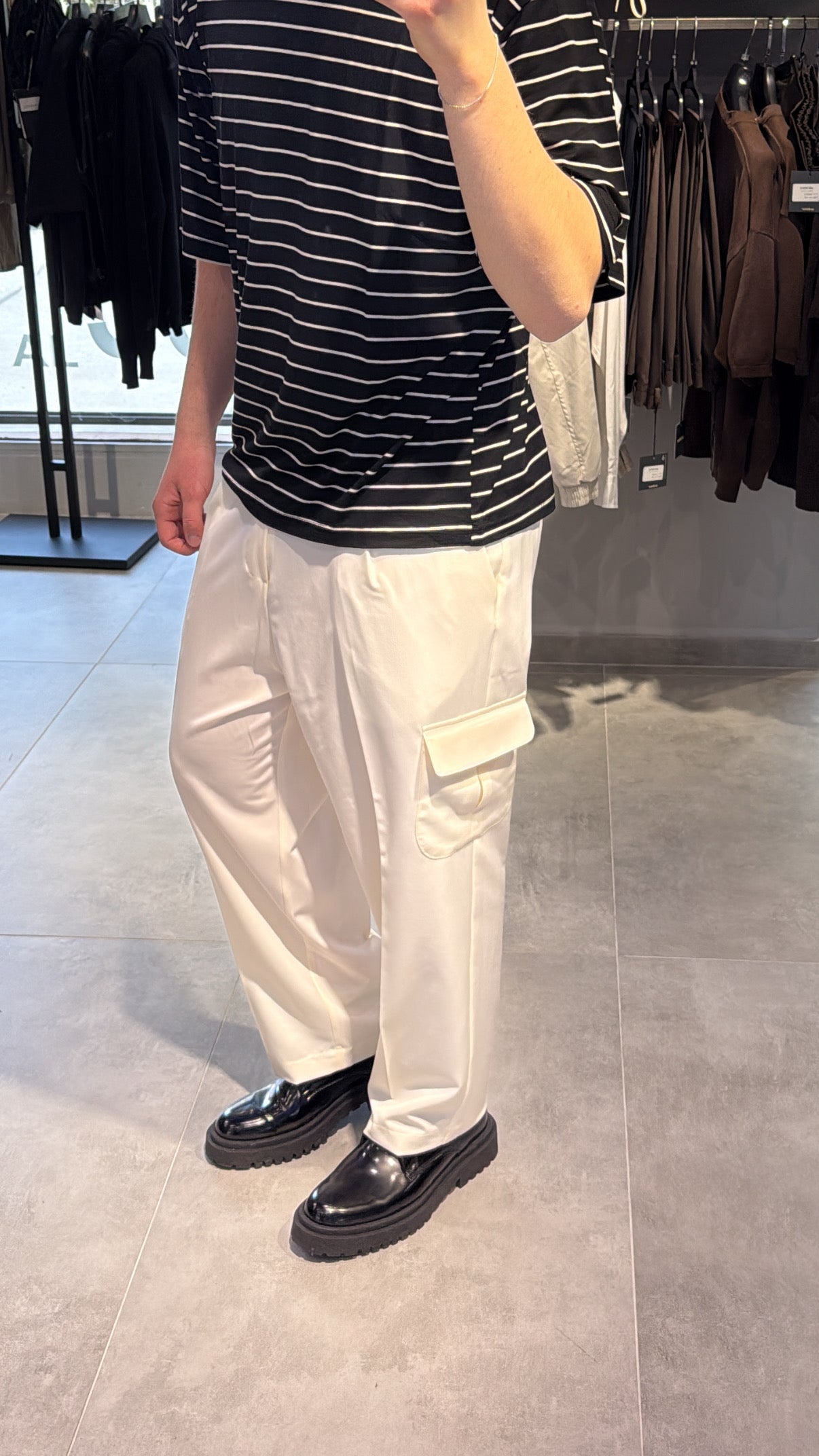 PANTALONE ELEGANTE (PANNA)