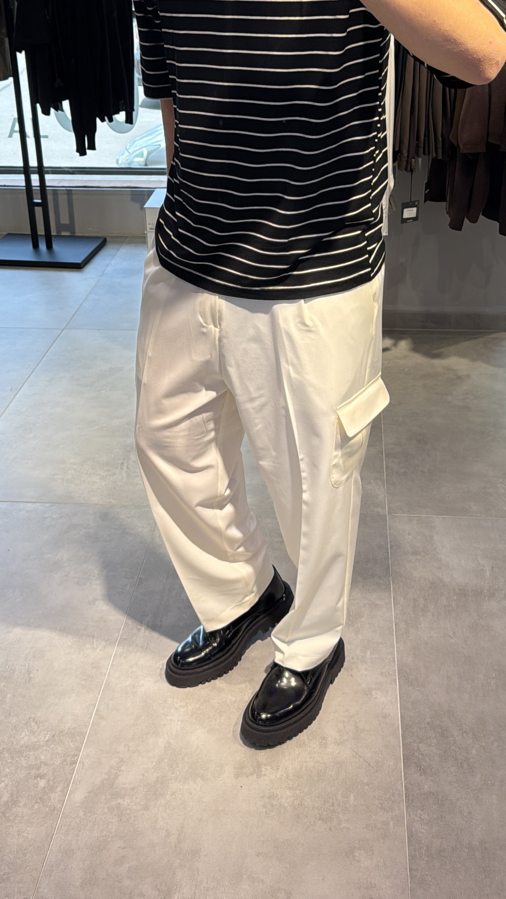 PANTALONE ELEGANTE (PANNA)