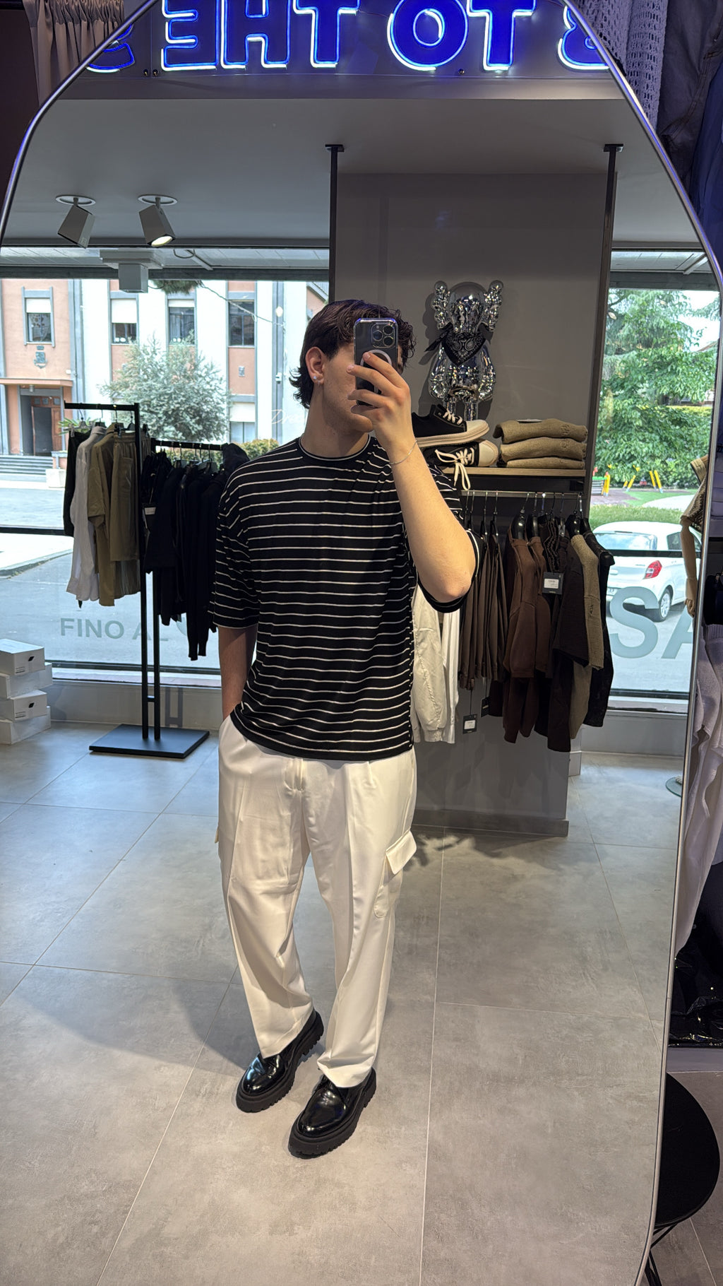 T-SHIRT RIGATA